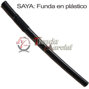 Bokken polipropileno con saya - Espada, katana Samurai para entrenamiento Kenjutsu, Ninjutsu, Kendo