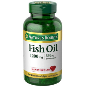 Omega 3 (Fish Oil) – 1200 mg: Apoyo Integral para tu Salud Cardiovascular y Cerebral