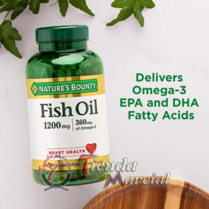 Omega 3 (Fish Oil) – 1200 mg: Apoyo Integral para tu Salud Cardiovascular y Cerebral