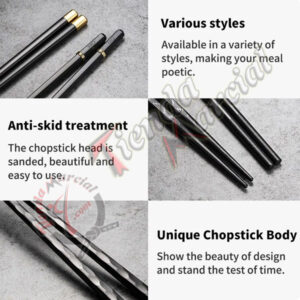 Palillos chinos, japoneses para uso en mesa. Hashi u ohashi