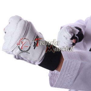 Guantes para Taekwondo WTF, WT, ITF blancos. Campeonatos y entrenamientos Artes Marciales