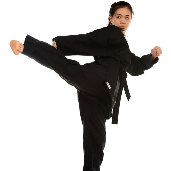 Uniforme negro 8.5 oz - Karate, Ninjutsu