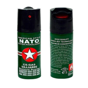Gas pimienta Nato para seguridad, protección y defensa personal