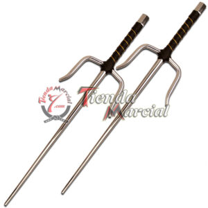 Sai para Artes Marciales, Kobudo. Par de Sai fabricados en metal de alta calidad.