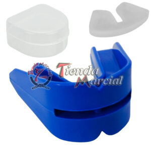 Protector bucal doble con estuche para boxeo, artes marciales, mma