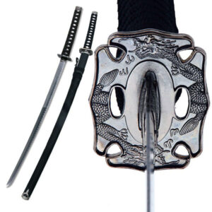 Espada Samurai Clásica Negra - Decorativa