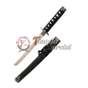 Cuchillo Tantô Samurai Clásico Negro - Decorativo Cosplay