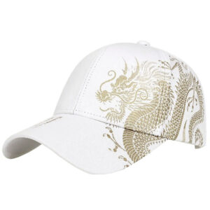 Gorra Dragón blanca Artes Marciales Japón Ninjutsu