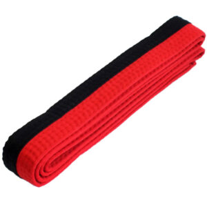 Cinturón Poom rojo/negro para Taekwondo