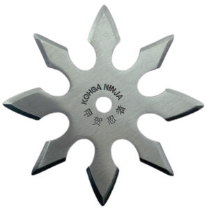 Shuriken Kohga de 8 puntas Plateado - Estrella Ninja