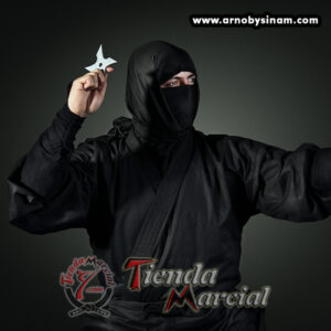 Shuriken Kohga de 8 puntas Plateado - Estrella Ninja