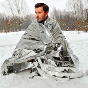 Manta térmica para Supervivencia, Montañismo, Senderismo