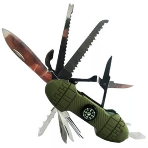 Navaja Multiusos con 12 herramientas multipropósito