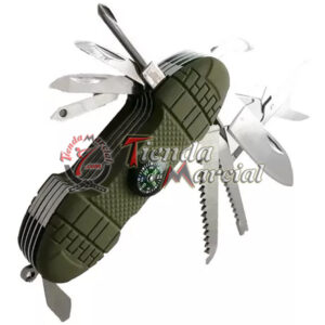 Navaja Multiusos con 12 herramientas multipropósito