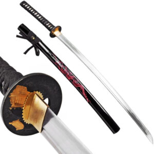 Katana, espada Samurai original fabricada a mano en acero al carbono 1045