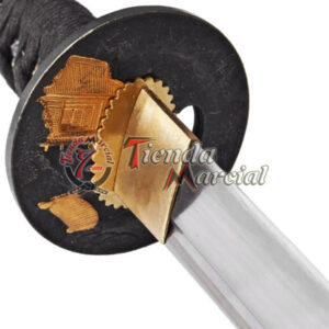 Katana, espada Samurai original fabricada a mano en acero al carbono 1045