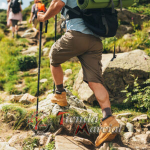 Bastón de Senderismo telescópico Antichoque