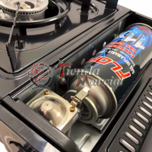 Estufa portátil de Gas Butano para campamento y emergencias