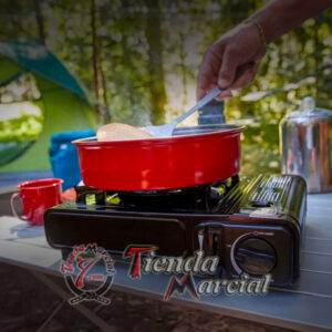 Estufa portátil de Gas Butano para campamento y emergencias