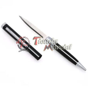 Lapicero, bolígrafo navaja para defensa personal. Cuchillo oculto en el lapicero