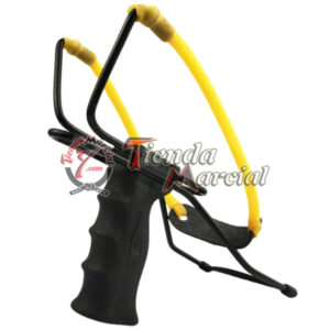 Cauchera resortera con soporte para Supervivencia