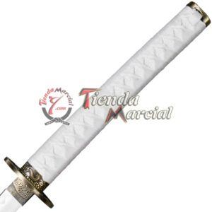 Espada katana Samurai Dragón Blanco - Réplica Exquisita de Estilo Clásico