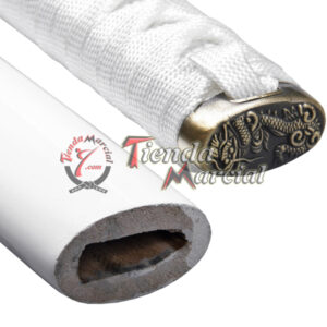 Espada katana Samurai Dragón Blanco - Réplica Exquisita de Estilo Clásico