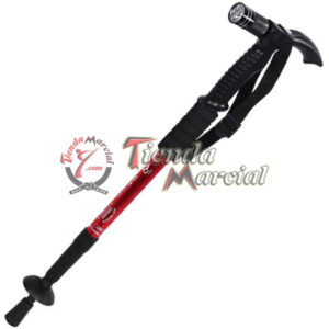 Bastón de Senderismo con Linterna LED y Brújula