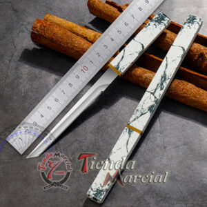 Shirasaya, espada samurai cortapapel, para uso en oficina y cocina