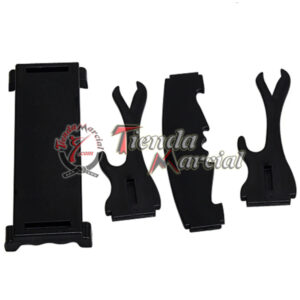 Base miniatura para espada cortapapel, soporte de mesa para 2 espadas miniaturas