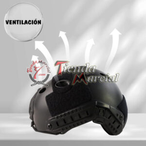 Casco Táctico Militar Mich 2000 para Airsoft, Ejército, Armada, Rappel