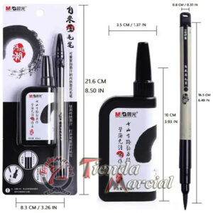 Pincel recargable para escritura japonesa, Shodô y Sumie