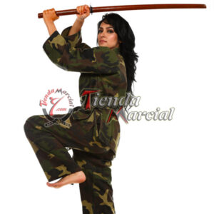 Bokken vinotinto - Espada katana Samurai de madera para entremamiento - Colombia