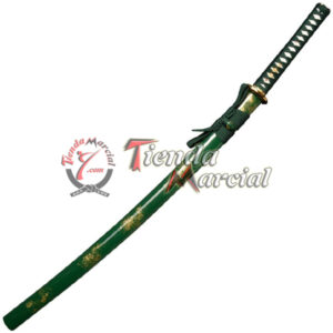 Katana, espada Samurai original fabricada a mano en acero al carbono 1095