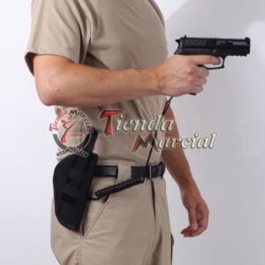 Guaya, cordón de seguridad para pistola, llaves, celular. Policía, militar, seguridad