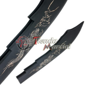 Naginata kokuryu, Dragón Negro. Alabarda Samurai, Ninja, Ninjutsu.