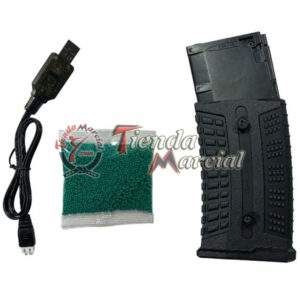 Fusil Hidrogel F4 de gran potencia (260 fps) para práctica de tiro, airsoft