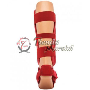Canilleras con empeinera para Karate, espinilleras Point fighting Colombia