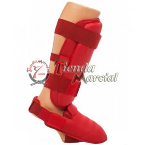 Canilleras con empeinera para Karate, espinilleras Point fighting Colombia