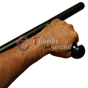 Tonfa táctica policial y de seguridad fabricada en polipropileno