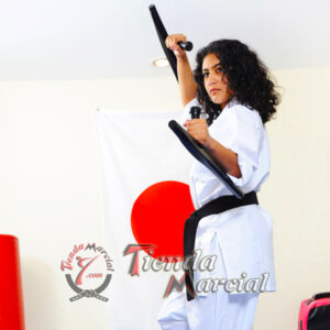 Tonfa táctica policial y de seguridad fabricada en polipropileno