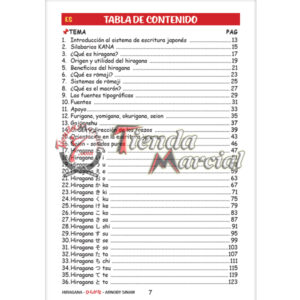 Aprendiendo japonés, KANA 1 - HIRAGANA. Libro de aprendizaje de idioma japonés