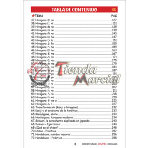 Aprendiendo japonés, KANA 1 - HIRAGANA. Libro de aprendizaje de idioma japonés