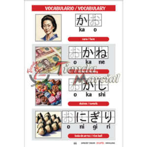 Aprendiendo japonés, KANA 1 - HIRAGANA. Libro de aprendizaje de idioma japonés