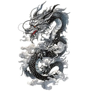 Tattoo - Tatuaje temporal con diseño oriental y de artes marciales