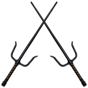 Sai para Artes Marciales, Kobudo. Par de Sai fabricados en metal de alta calidad.