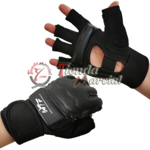 Guantes para Taekwondo WTF, WT, ITF Negros. Campeonatos y entrenamientos Artes Marciales