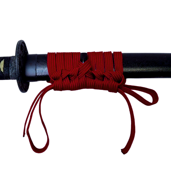 Sageo, cuerda o cordón para la Saya (funda) de la katana (espada japonesa)