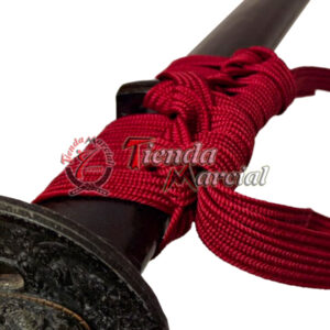 Sageo, cuerda o cordón para la Saya (funda) de la katana (espada japonesa)