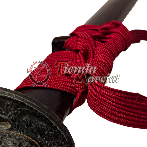 Sageo, cuerda o cordón para la Saya (funda) de la katana (espada japonesa)
